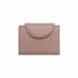 Preview: Medium-sized wallet made from taupe calf leather